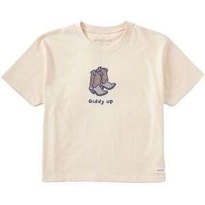 Life is Good Boxy Crusher Tee